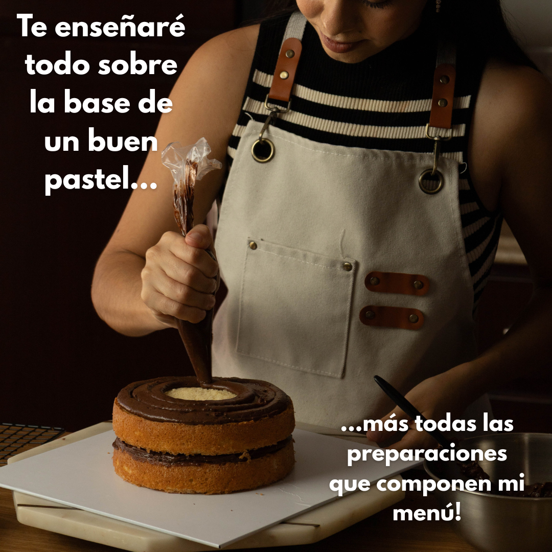 La base de un buen pastel: todo mi menú de pasteles